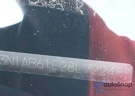 2008 Nissan Sentra 2.0S из США, поврежденный, VIN 3N1AB61E28L722485